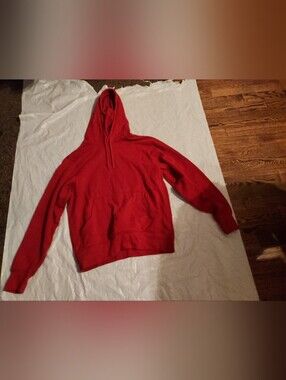 Xersion Red Men's Crewneck Hoodie Pullover